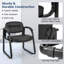 Waiting Room Chair with Metal Frame