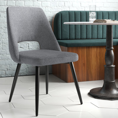 Alizai 18.5'' H Linen Upholstered Side Chair