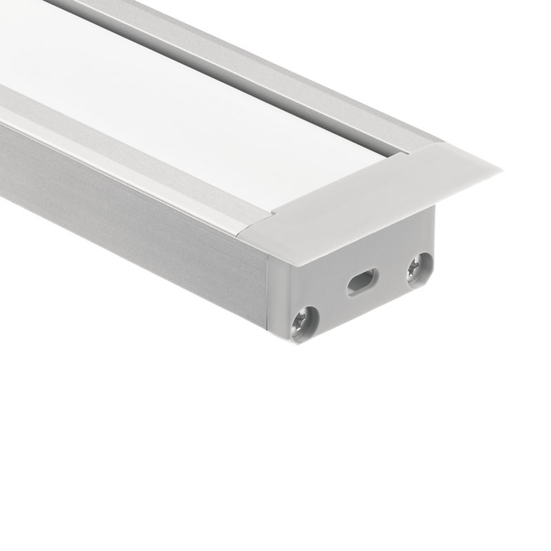 Caniveau encastré à double largeur Maglione, 0,75" H x 96" W x 1,5" P