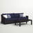 Fionnula 3 - Person Patio Conversation Set with Cushions-21047517