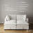 Somerdale Modern 4-Piece Armless Pit Sectional Sofa-1993060907