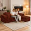 Canapé modulaire de 83,5 po de largeur avec canapé-lit modulaire Comfy-1242137362