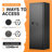 10-14 Rifle Gun Safe, Long Gun Safes for Rifle and Shotgun with Digital Keypad Lock and LED Light