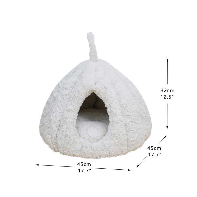 Calming Hut Pet Bed