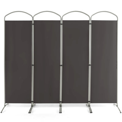 Caleshia 74" H Folding Room Divider