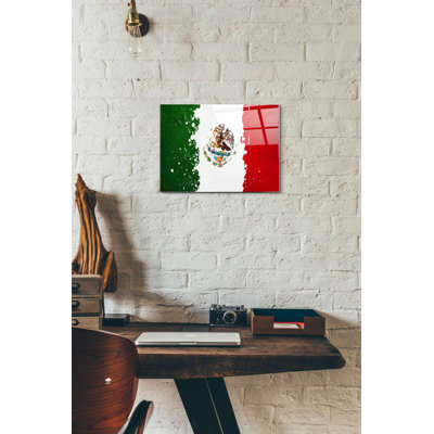 "Mexique", art mural en verre acrylique