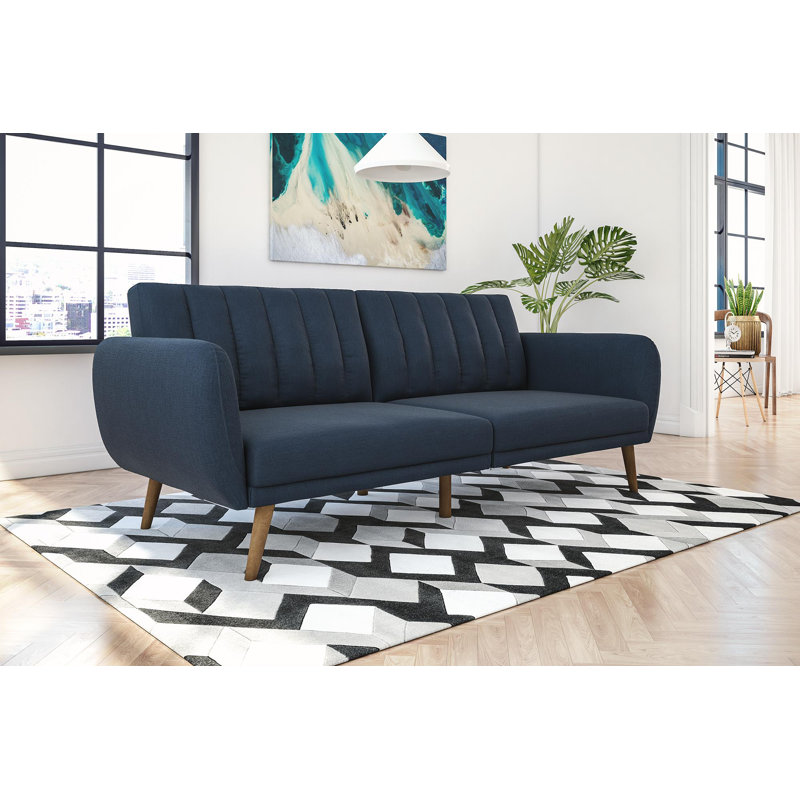 Gaugain 3 Seater Sofa Bed, Dark Blue