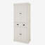 Armoire de rangement 71 po avec 4 portes et tiroir