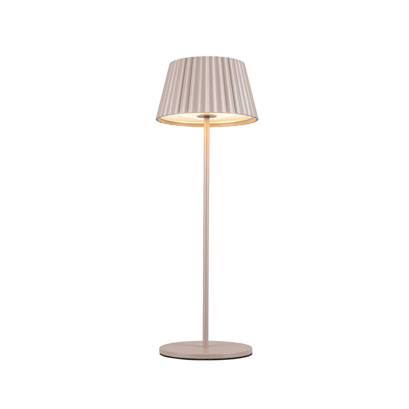 Dario LED Standard Table Lamp, Moonstone Gray