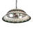 Feofan 3 - Light Mahogany Bronze Dome Pendant
