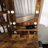 Vintage Vanity Desk With Mirror, Adjustable Led Lights, Power Outlet, Hairdryer Holder And Matching Stool - Compact For Small Bedrooms, Comes 1 Large 2 Drawers, Open Shelving Cosmetics Storage, Three-37528908