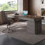 Bureau moderne en bois massif 55,12 po-713742808