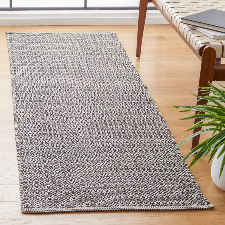 Bester Hand Woven Cotton Geometric Rug