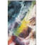 Tapis abstrait rouge / bleu Acton-23047021