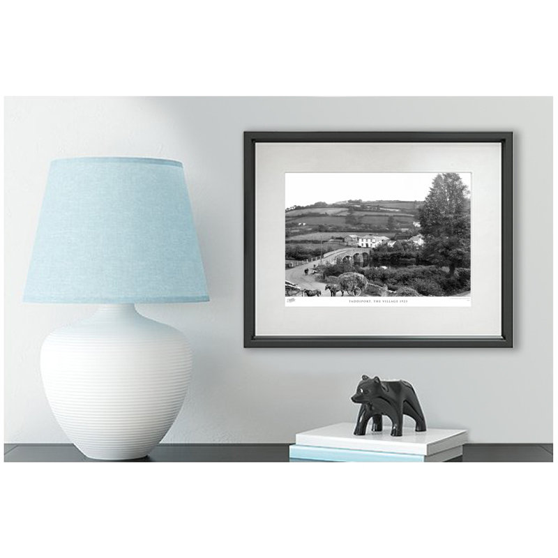 Taddiport, The Village 1923 by Francis Frith - Single Picture Frame Print, 60cm H x 80cm W x 2.3cm D