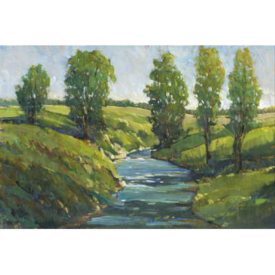 «Lush Landscape III» par Timothy O 'Toole - peinture sur toile tendue
