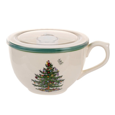 Coupe jumbo avec couvercle Christmas Tree
