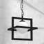 Diego 1 - Light Black Geometric Pendant