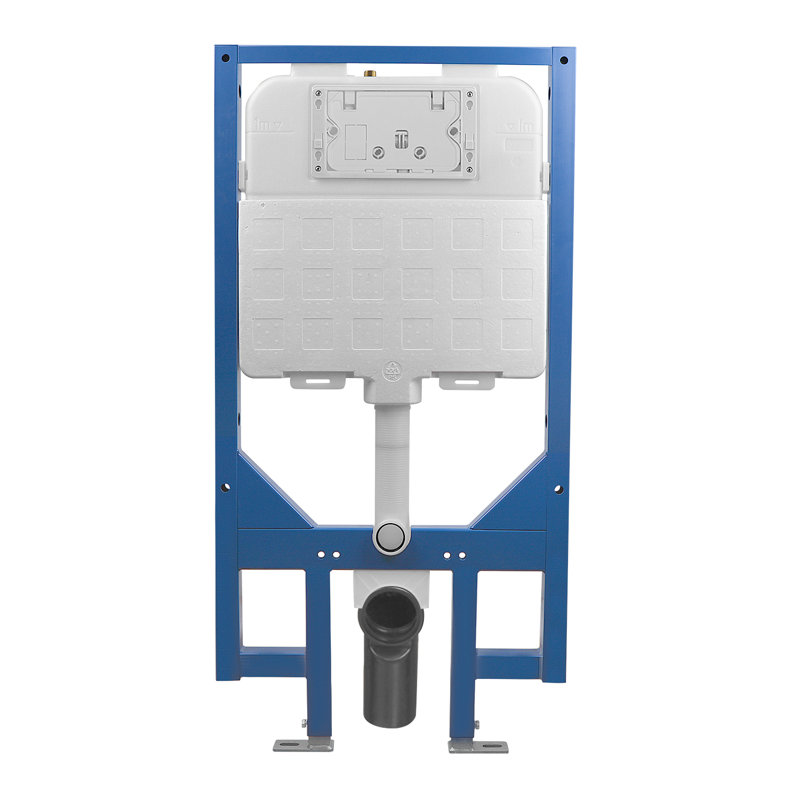 DeerValley 4L/6L LPF Elongated Wall Mounted Wall Hung Toilets (Seat Included), White