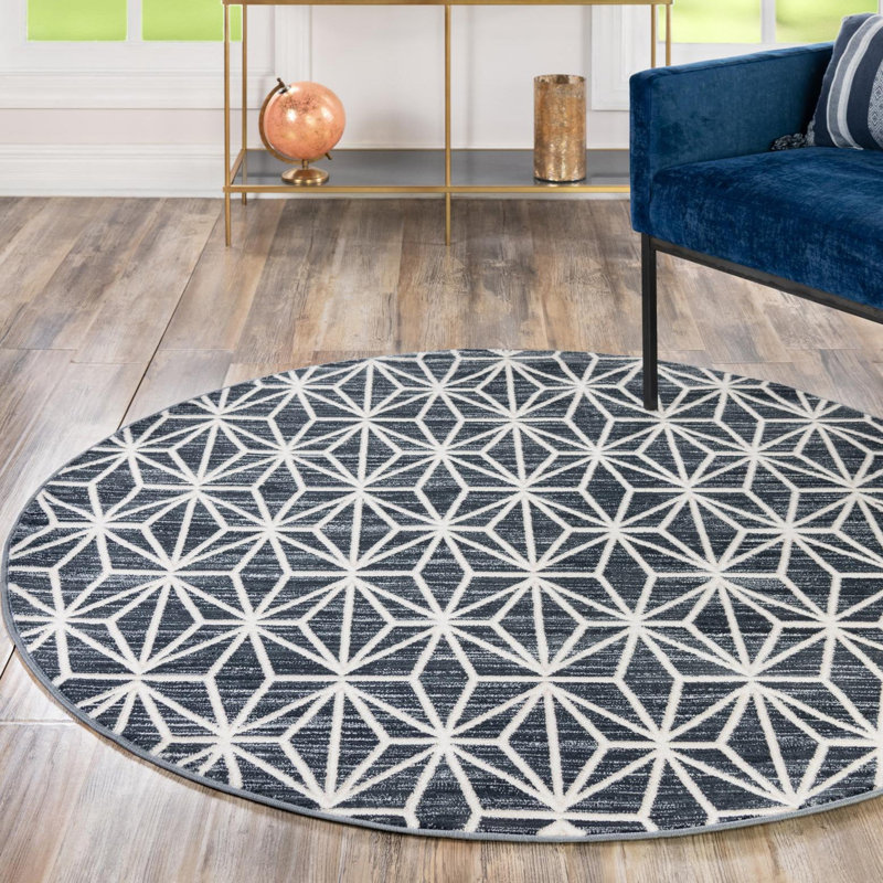 Tapis Delinah Jill Zarin Fifth Avenue Uptown, Rond 3 pi 3 po