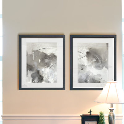 " E Mystical Objects I " 2 - Pieces Painting Print