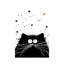 Félin affectueux par Kim Haskins-impression d’art graphique-53998989-53999037-53999052
