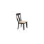  Ensemble de salle à manger 5 pièces rectangulaire en bois massif extensible de couleur crème et brun avec rallonge à levier 18 "(4 à 6 personnes)-803625320-803625323-803625322