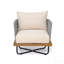 Ensemble de conversation d'extérieur 4 pièces en bois d'acacia tissé et corde, beige-1266161271