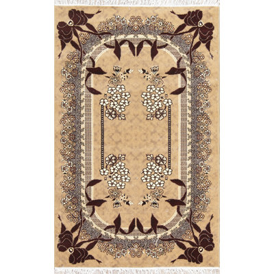 Tapis brun Boren