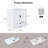 30'' Single Bathroom Vanity With Ceramic Top-659357448