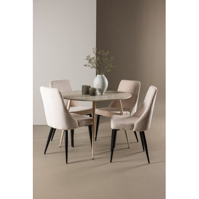 Wolfe 4 -Person Dining Set