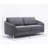 Gray Linen Sofa
