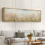 "Fresh Wildflower Field with Daisies" - très grande impression sur toile encadrée-70609141-70609149