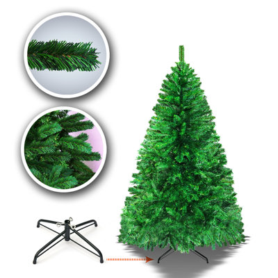 Arbre de noël artificiel pin vert classique