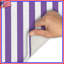 Purple Vertical Stripes Bath Mat-1885924169