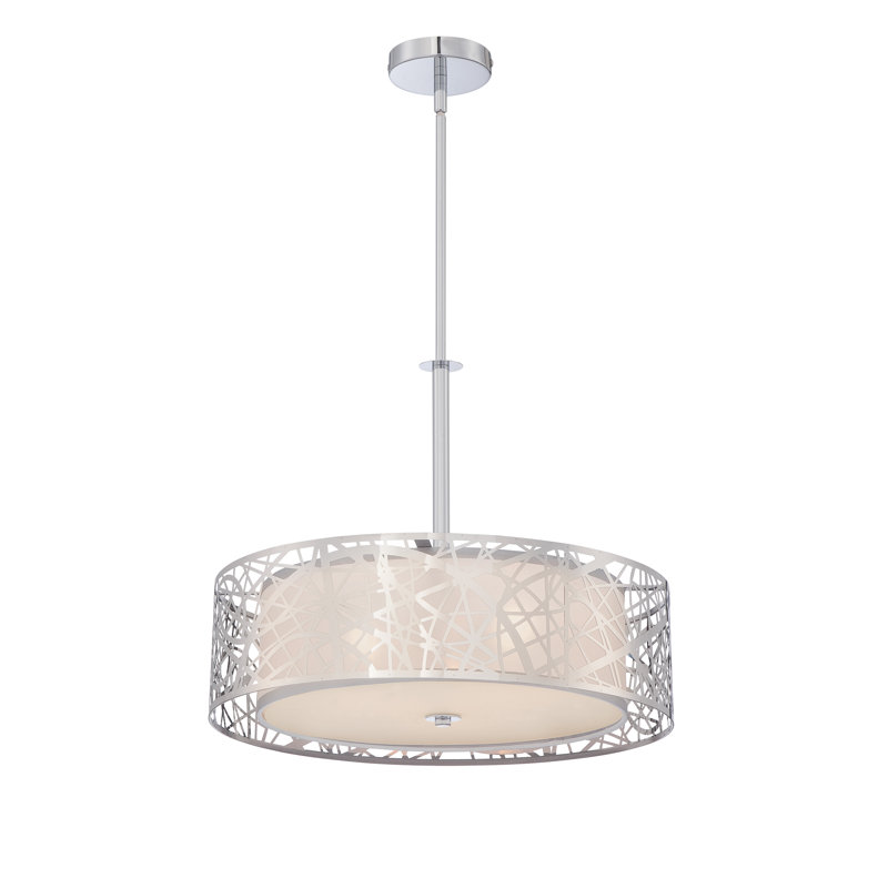 Lustree tambour 3 lumières ombrée Colleen