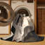 Tapis beige lavable à la machine Outhe-1813305770