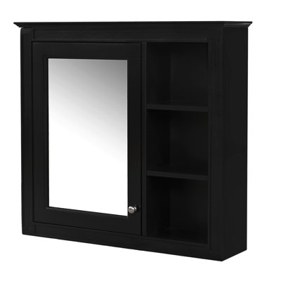 Bathroom Wall Cabinet 30'' X 28'' With Mirror - Functional Design & Practical Mounted Medicine Elegant