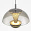 1 - Light Black LED Dome Pendant