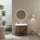 Bathroom Vanity With Sink, Freestanding Storage Cabinet With Drawer And Open Shelf