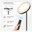 Lampe DEL sur pied avec télécommande et éclairage réglable