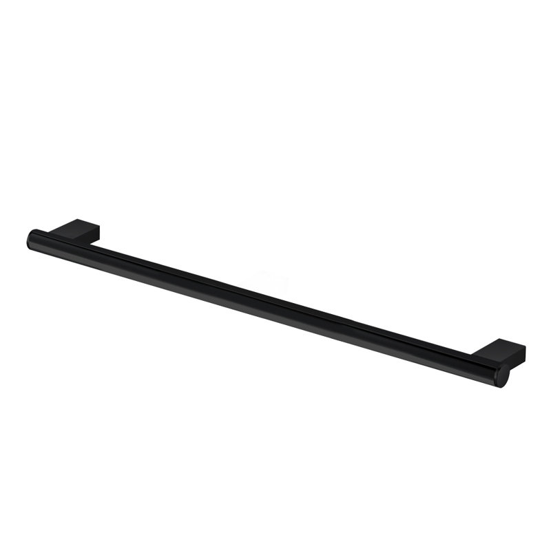 Barre d'appui en acier inoxydable Maddox, l 17,72 po, Noir