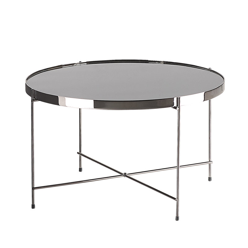 Garrow Four Leg Coffee Table, Silver