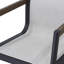 Ensemble de conversation de patio en aluminium Aspen 3 pièces avec coussins