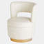 Stella Swivel Armless Chair