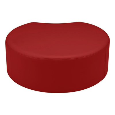 Pro Series Upholstered Crescent Ottoman 12" Height