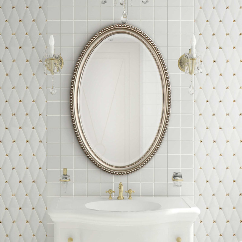 Miroir mural H 32 po One