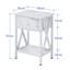 NS Bedside Table Storage Bedroom Nightstand Wooden Side Table w/ Drawer-1251405474