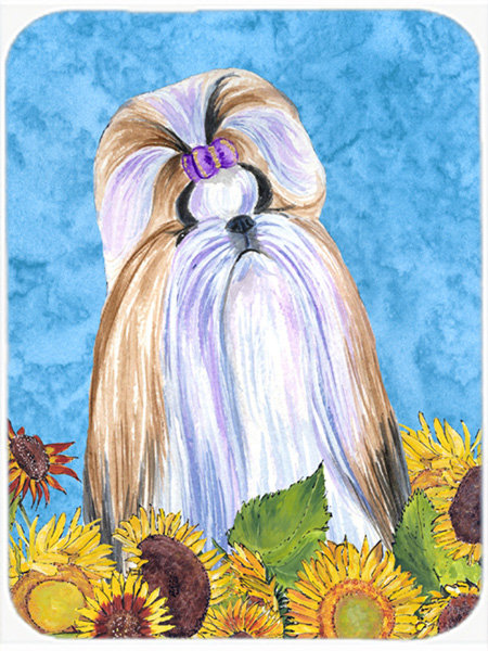 Planche à découper en verre Shih Tzu