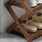 Foldable Under-Desk Shoe Rack - Chinese Retro Style Multi-Layer Space-Saving Storage Shelf, Easy Pull-Out Design